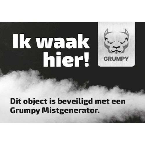 Afbeeldingen van STICKER - GRUMPY